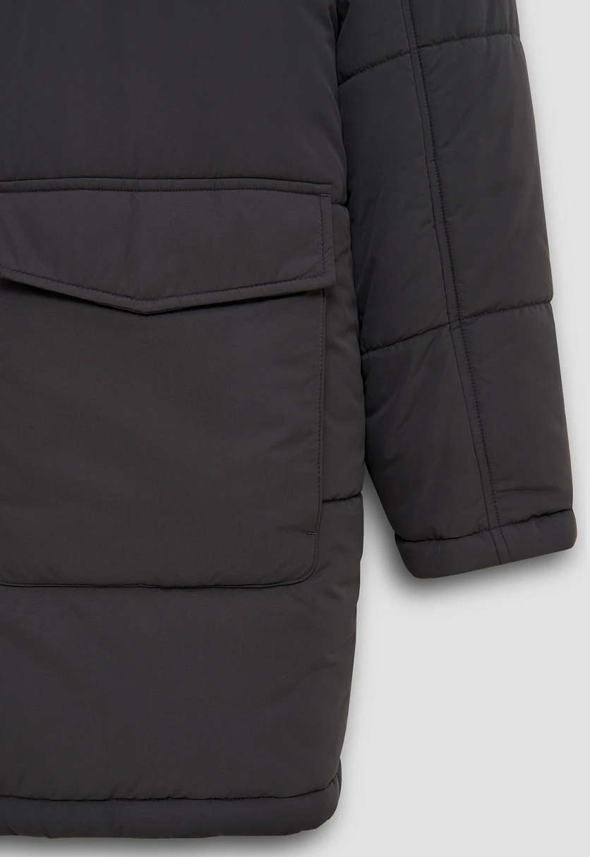 Полупальто утепленное с воротником-стойкой, Модель FAD21041, Фото №9