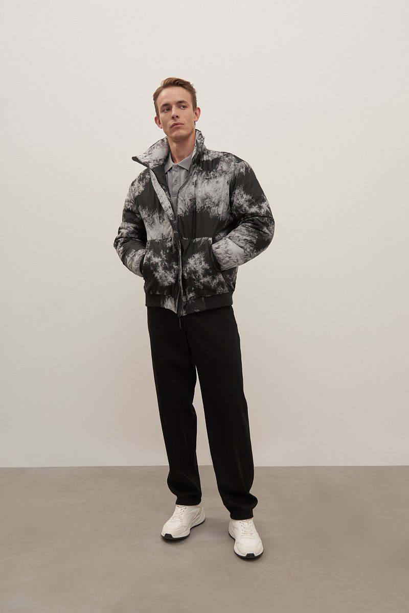Куртка утепленная с воротником стойкой, Модель FAD21001, Фото №3