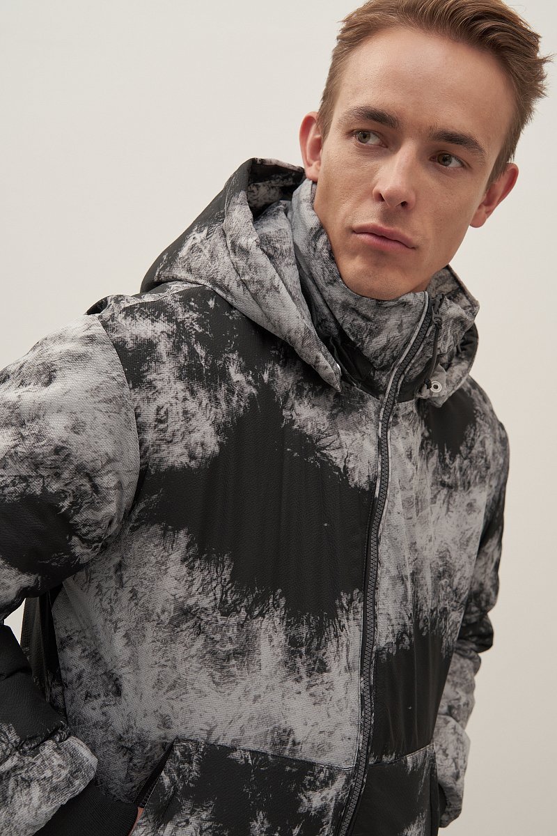 Мужская куртка с принтом, Модель FAD21001, Фото №4