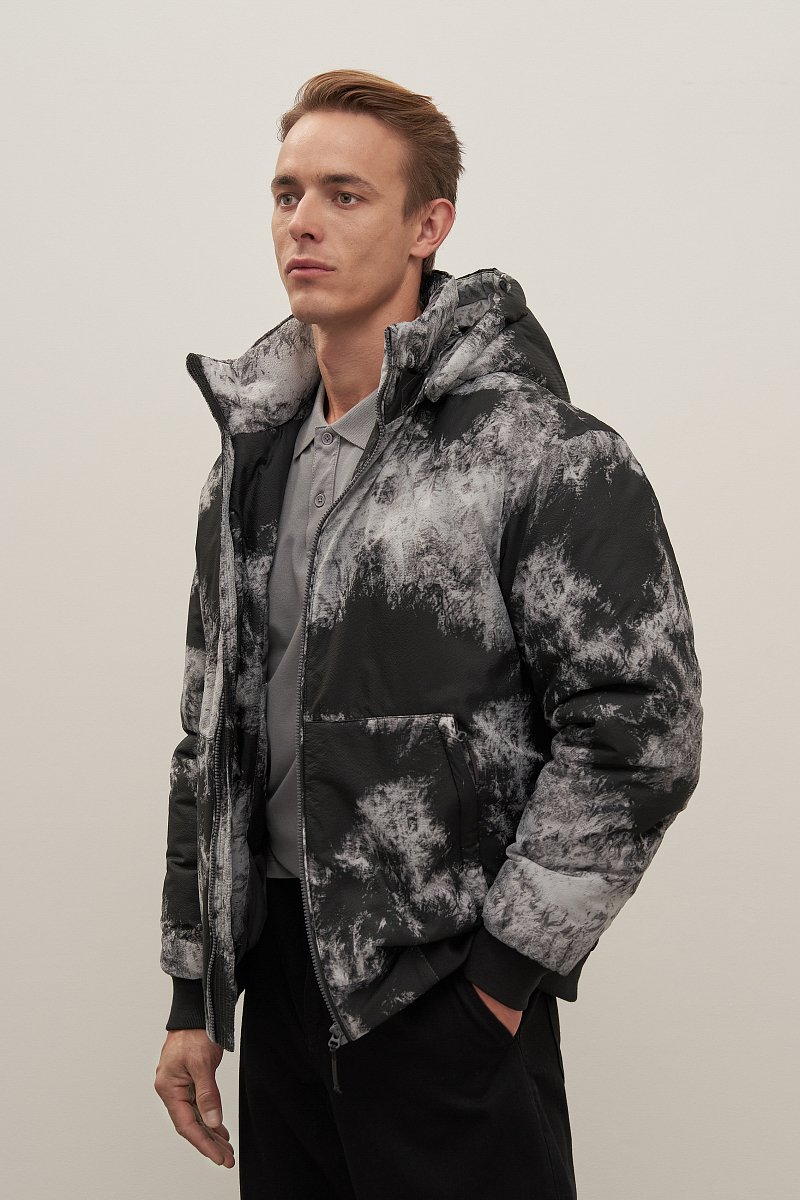 Куртка утепленная с воротником стойкой, Модель FAD21001, Фото №5