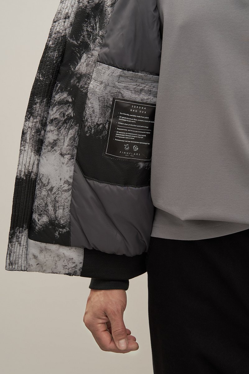 Мужская куртка с принтом, Модель FAD21001, Фото №7