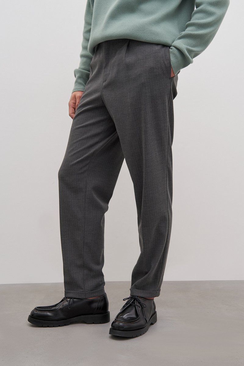 Мужские брюки прямого кроя, Модель FAD21081, Фото №3