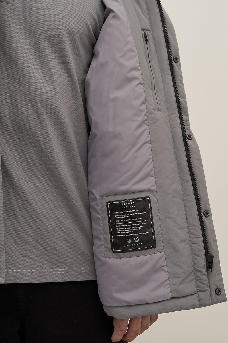Куртка утепленная с воротником стойкой, Модель FAD21005, Фото №6