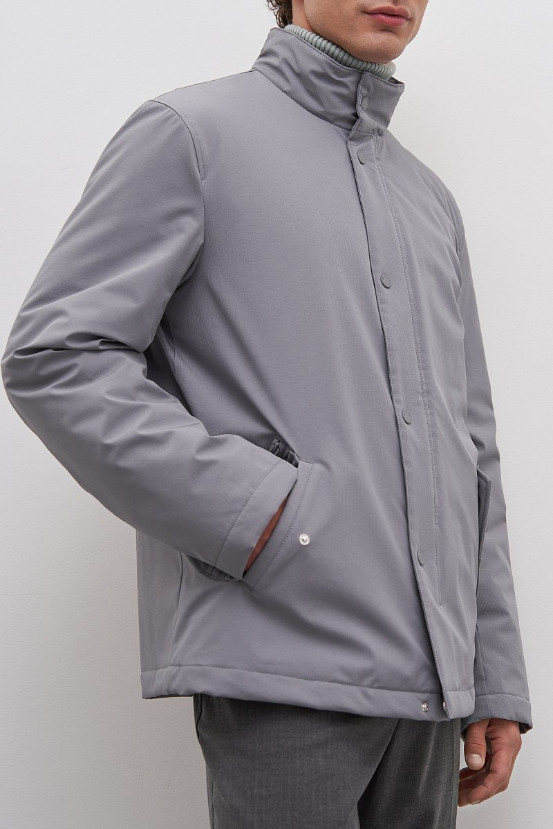 Куртка утепленная с воротником стойкой, Модель FAD210118, Фото №3
