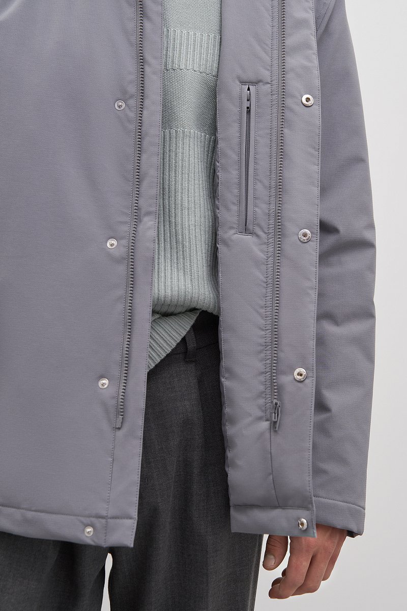 Куртка утепленная с воротником стойкой, Модель FAD210118, Фото №6