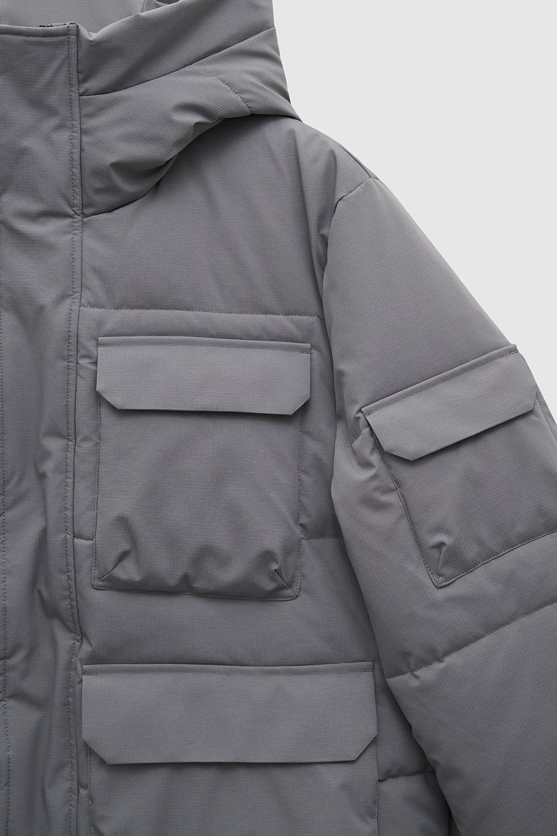 Куртка утепленная с капюшоном, Модель FAD21012, Фото №7
