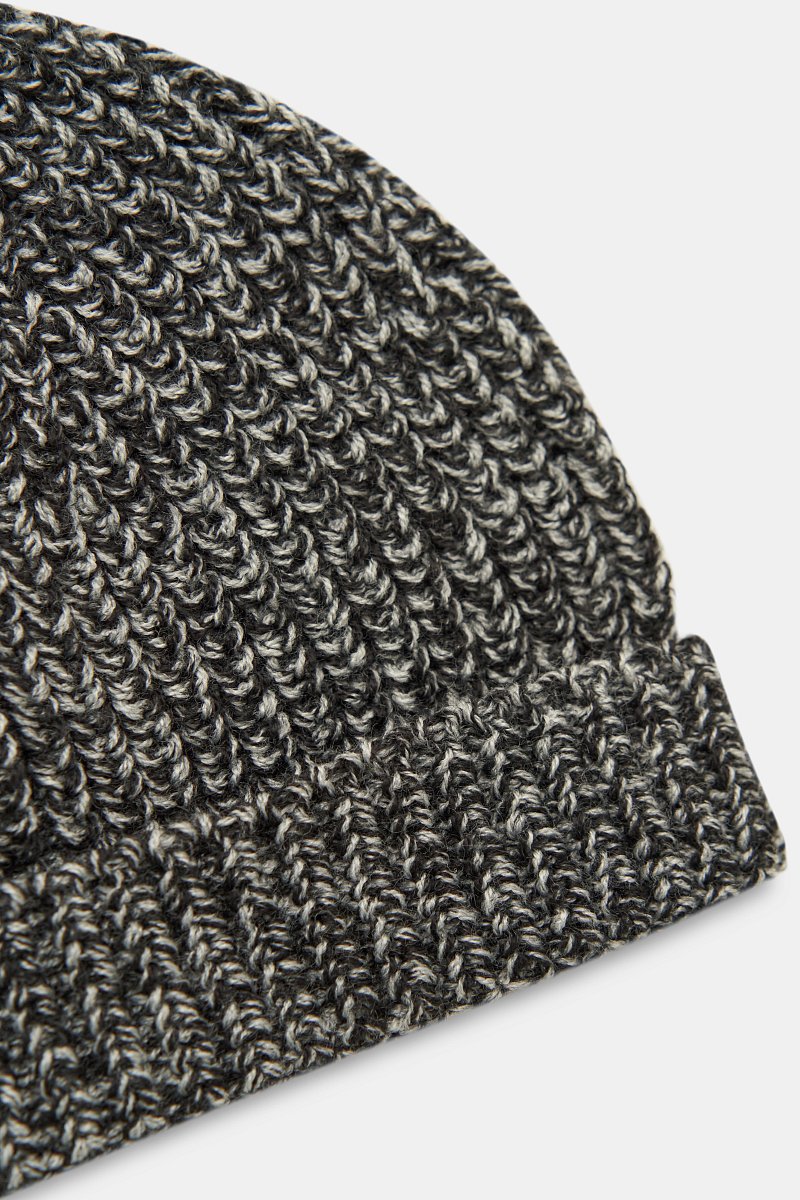 Трикотажная мужская шапка с шерстью, Модель FAD21176, Фото №2