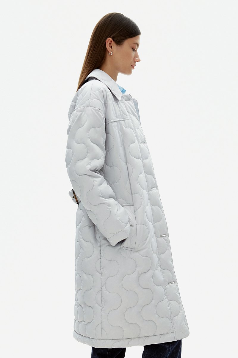 Утепленное женское пальто, Модель FAD11040, Фото №3