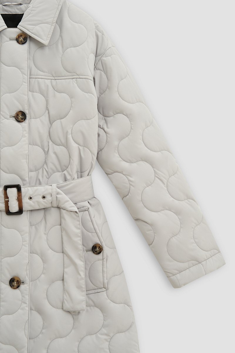 Пальто утепленное с воротником стойкой, Модель FAD11040, Фото №6