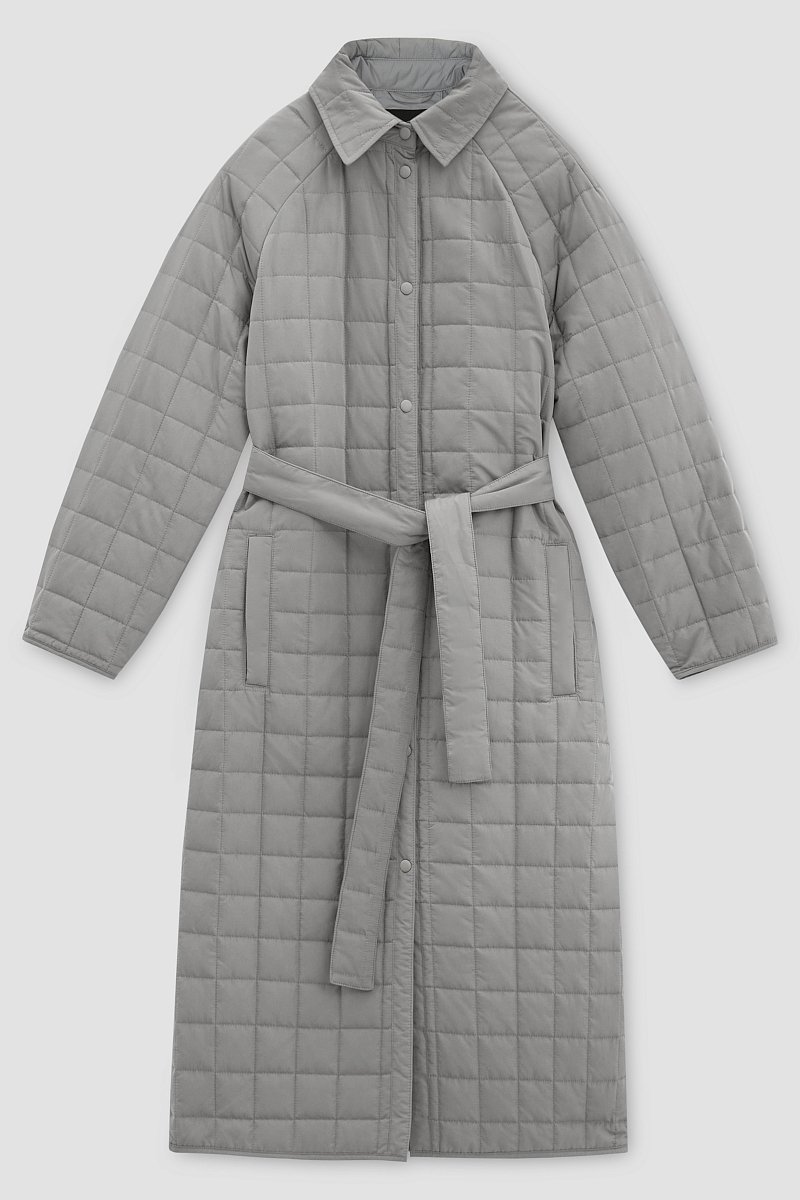 Стеганое утепленное женское пальто, Модель FAD11008, Фото №7