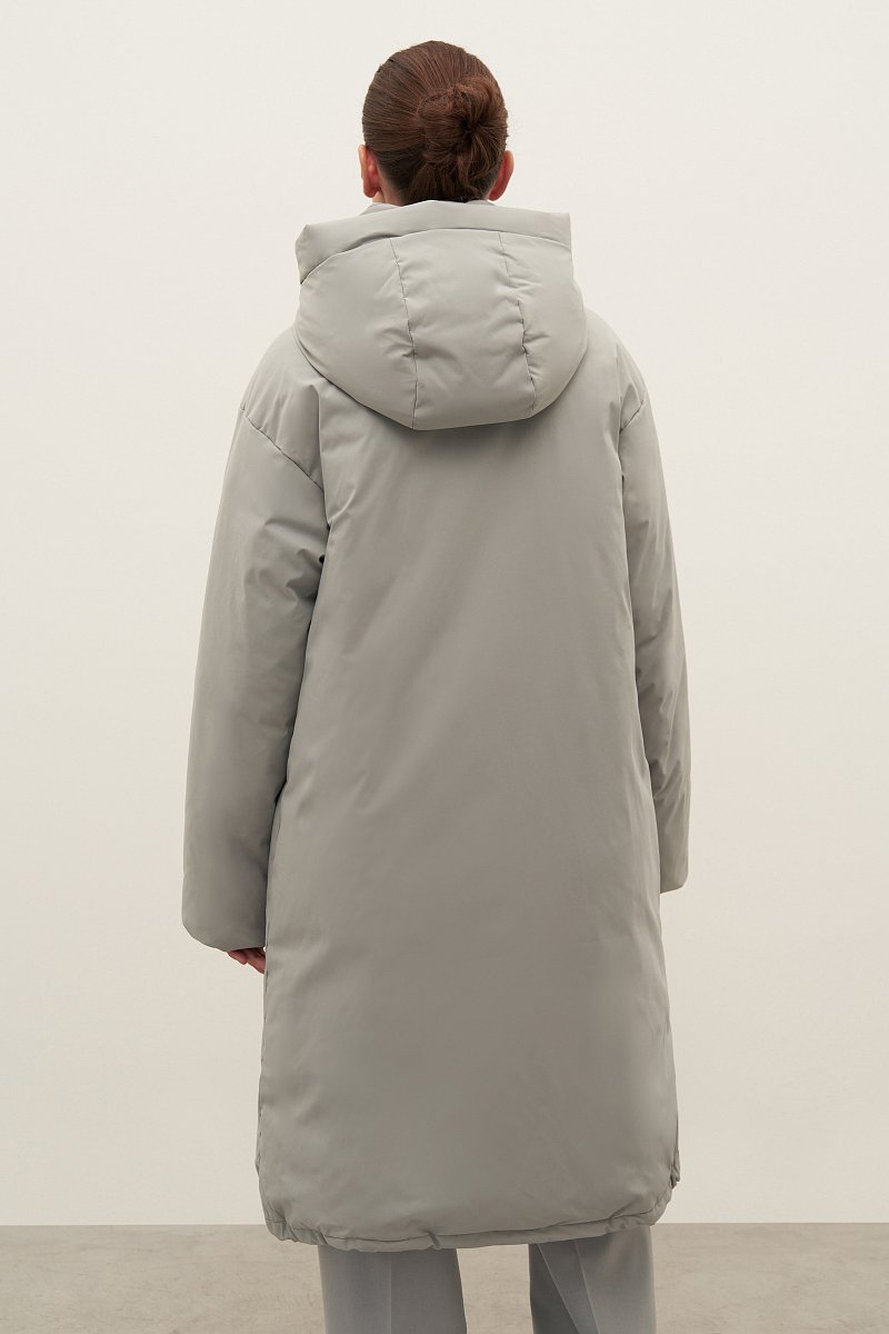 Утепленное стеганое женское пальто, Модель FAD110104, Фото №3