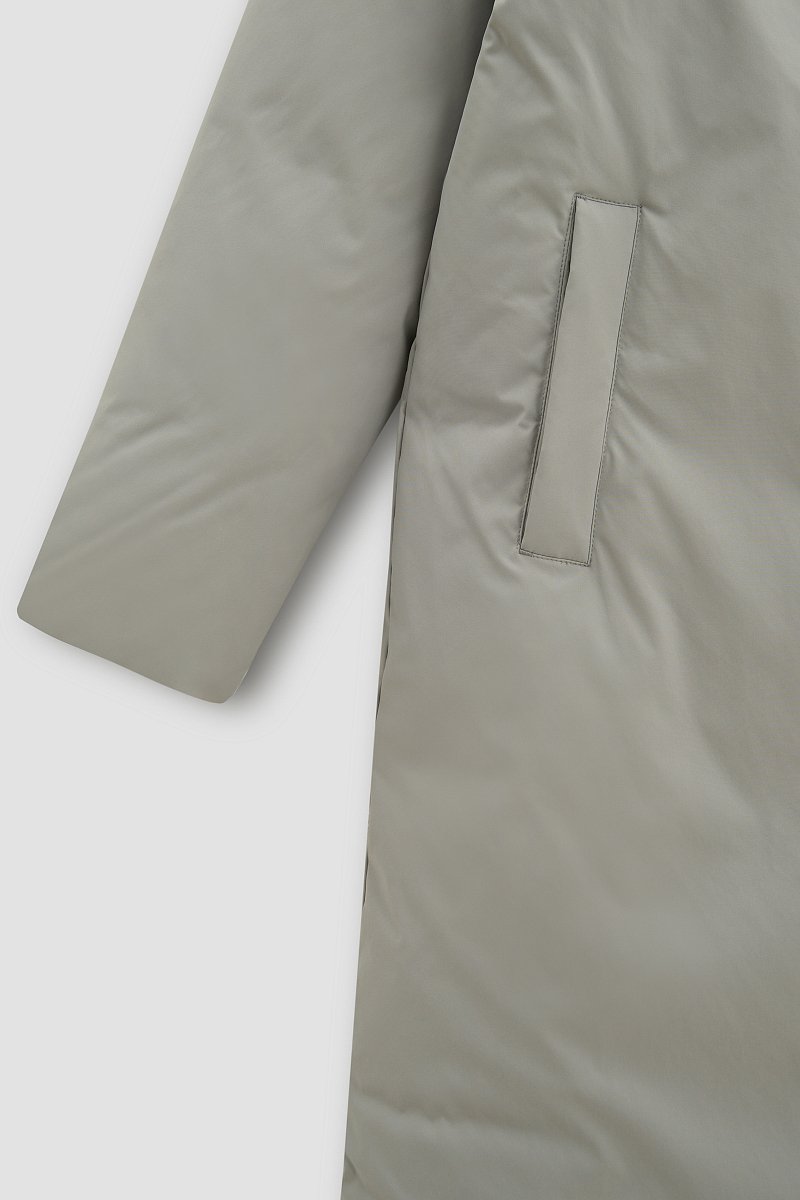 Утепленное стеганое женское пальто, Модель FAD110104, Фото №6