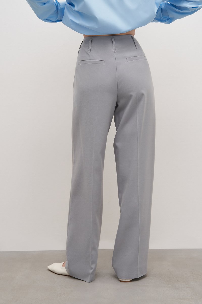Широкие брюки с вискозой, Модель FAD110238, Фото №4