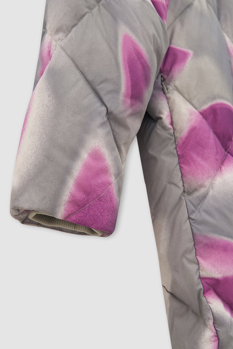 Пальто утепленное с воротником стойкой, Модель FAD11002, Фото №7