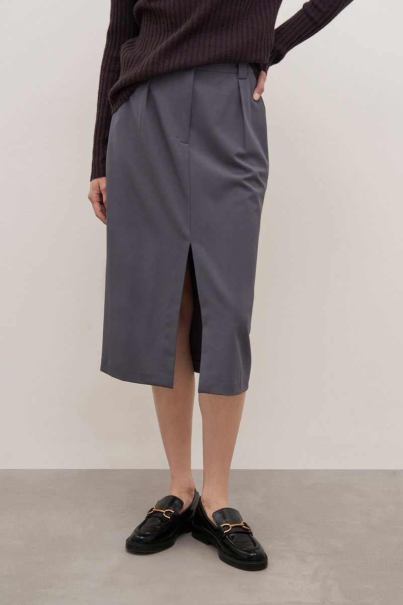 Женская юбка в длинне миди, Модель FAD110121, Фото №2