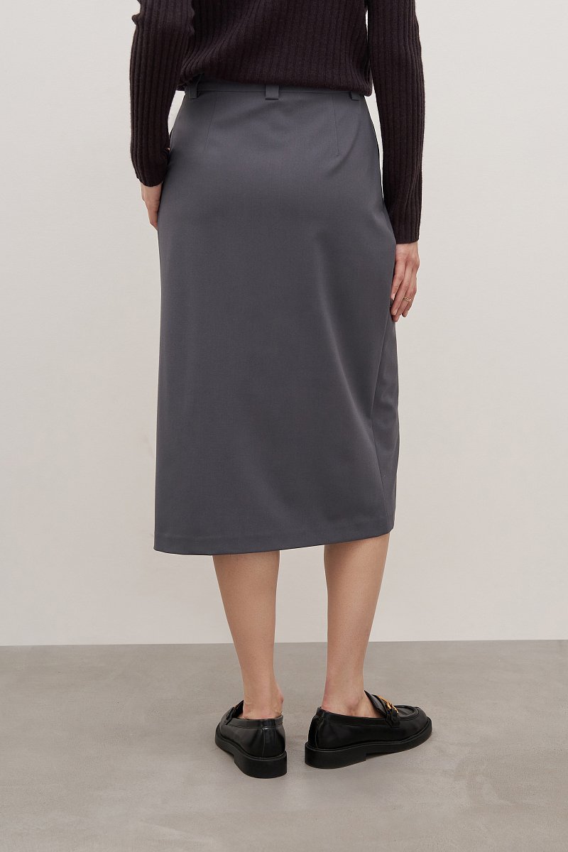Женская юбка в длинне миди, Модель FAD110121, Фото №4