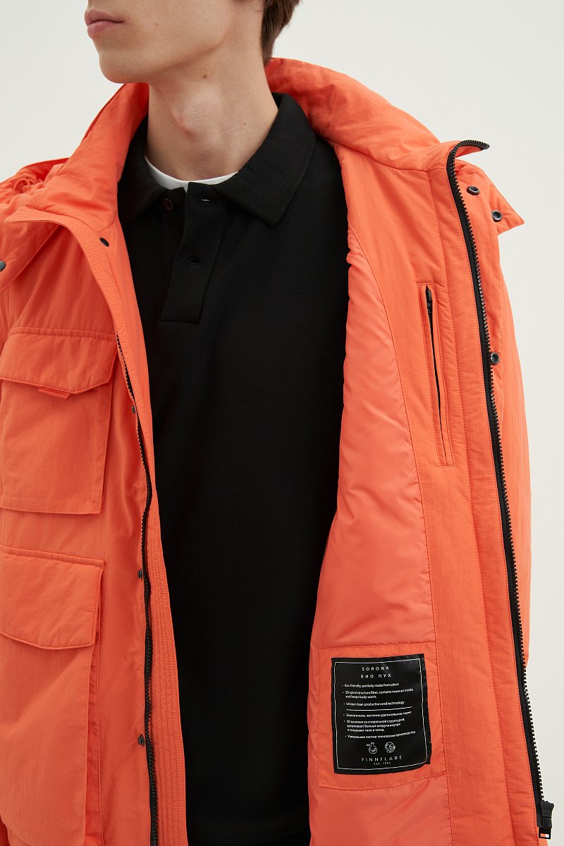 Куртка утепленная с воротником стойкой, Модель FAD21005, Фото №7