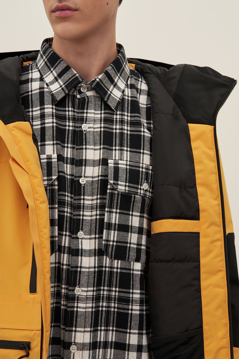 Куртка утепленная из водонепроницаемой ткани, Модель FAD21019, Фото №6