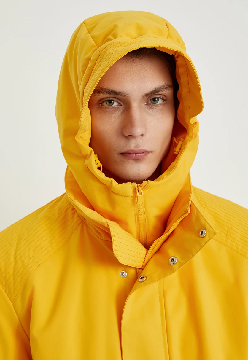 Куртка утепленная с отстегивающейся манишкой, Модель FAD21096, Фото №6