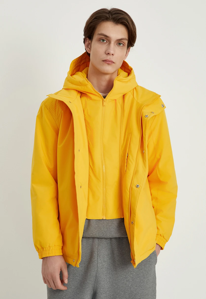 Куртка утепленная с отстегивающейся манишкой, Модель FAD21096, Фото №7