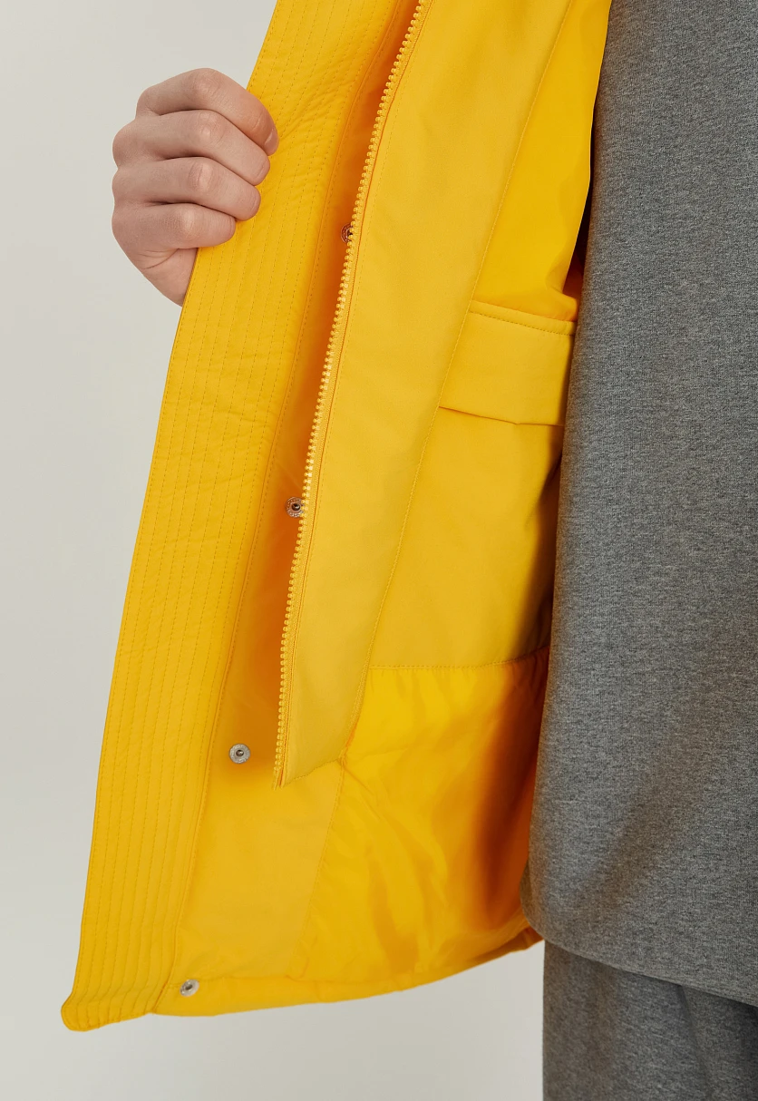 Куртка утепленная с отстегивающейся манишкой, Модель FAD21096, Фото №9