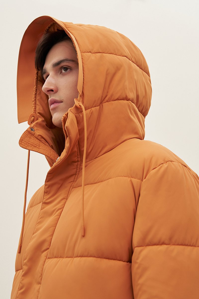 Мужское пальто с капюшоном, Модель FAD21069, Фото №5