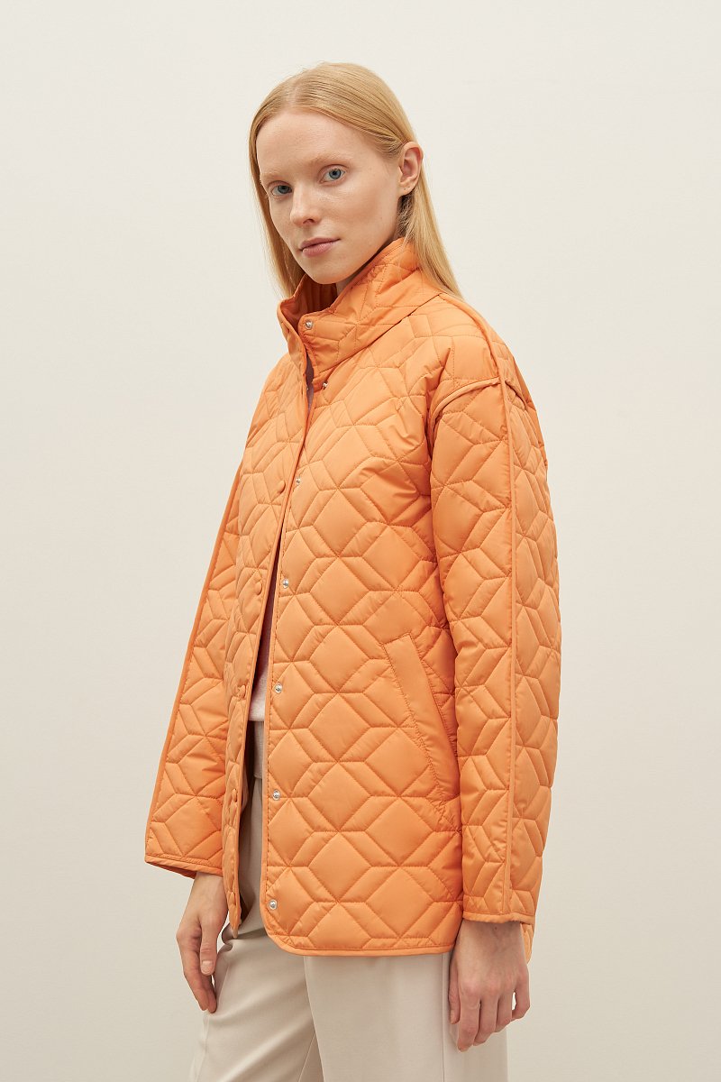 Куртка утепленная с воротником стойкой, Модель FAD11092, Фото №4