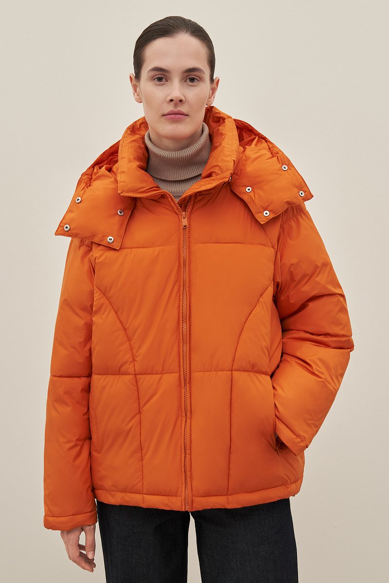 Куртка утепленная с воротником стойкой, Модель FAD110199, Фото №2