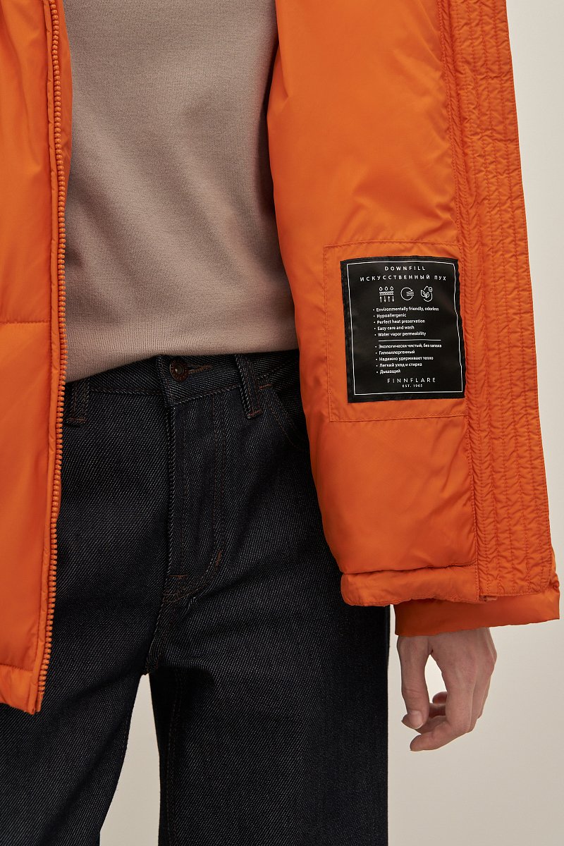 Куртка утепленная с воротником стойкой, Модель FAD110199, Фото №6