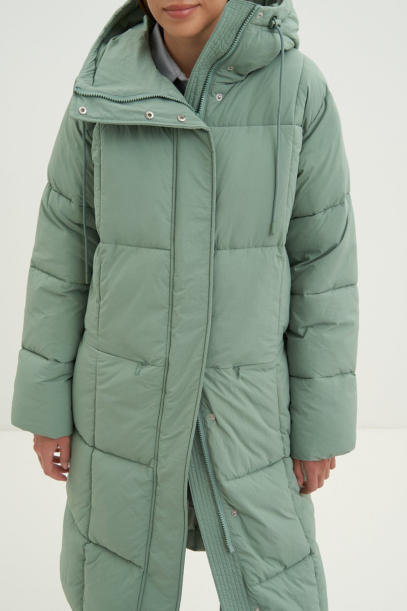 Пальто утепленное с капюшоном, Модель FAD11004, Фото №3