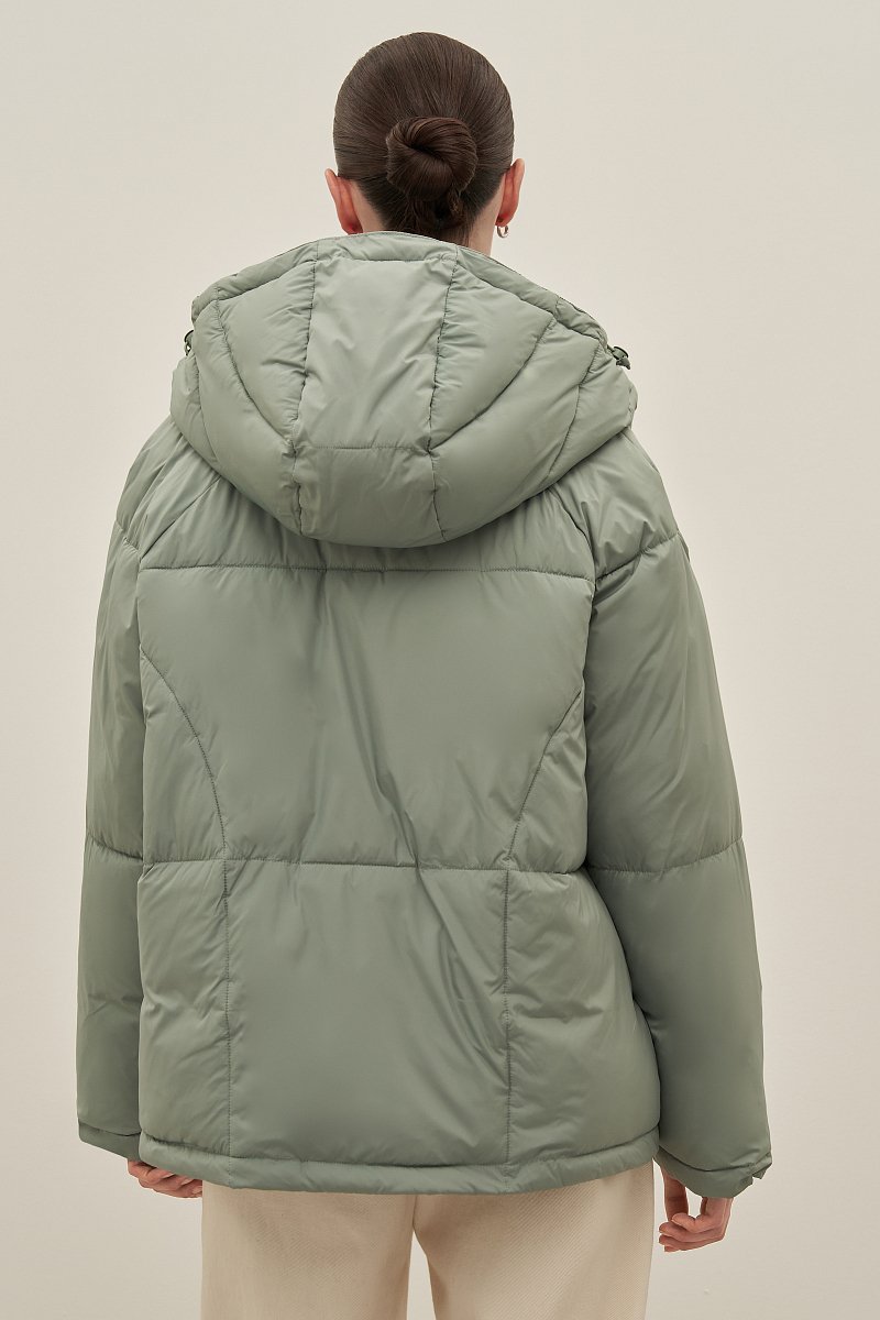 Куртка утепленная с воротником стойкой, Модель FAD110199, Фото №5