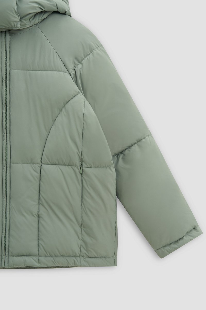 Куртка утепленная с воротником стойкой, Модель FAD110199, Фото №7