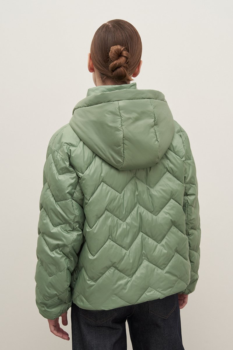 Куртка утепленная с воротником стойкой, Модель FAD11061, Фото №5