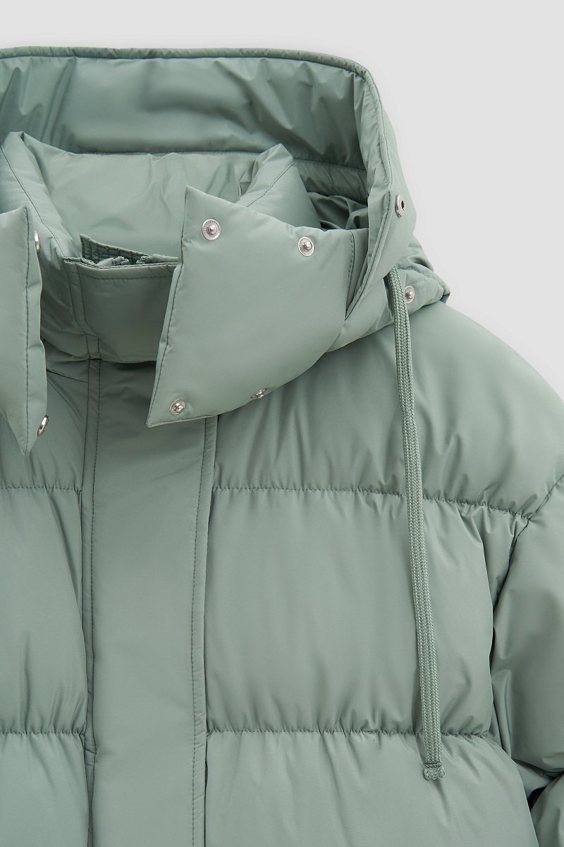 Пуховое женское пальто, Модель FAD11074, Фото №7