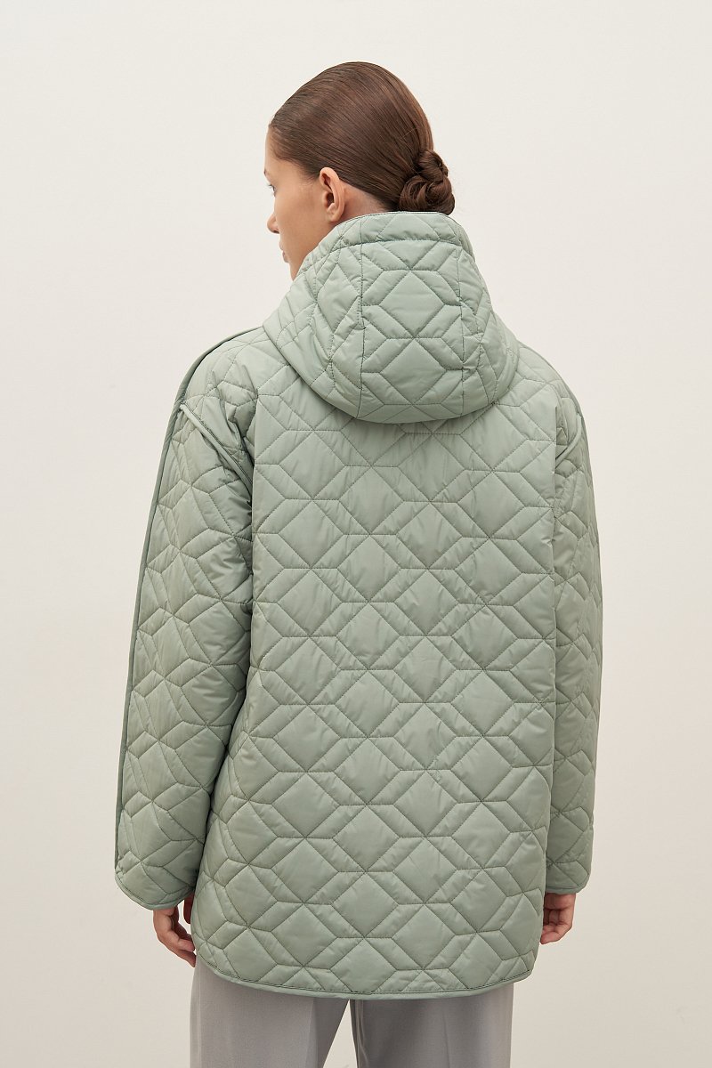 Куртка утепленная с воротником стойкой, Модель FAD11092, Фото №5