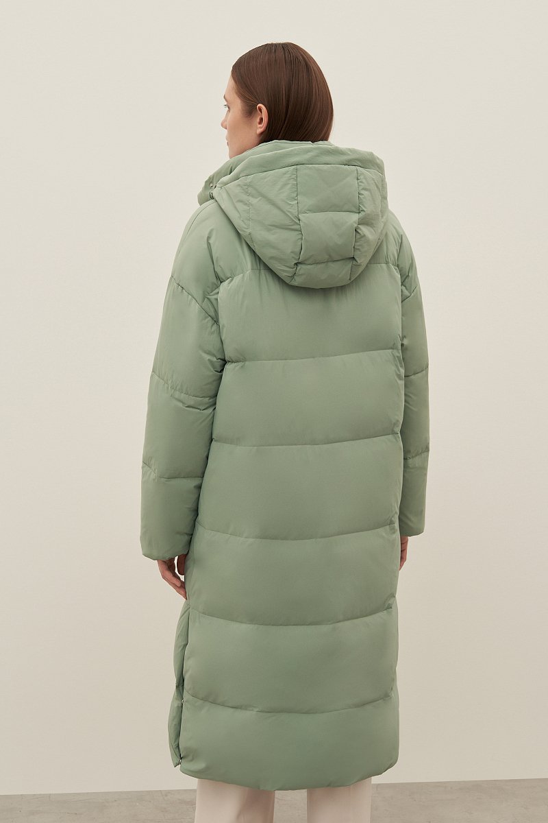 Пуховое женское пальто, Модель FAD11098, Фото №5