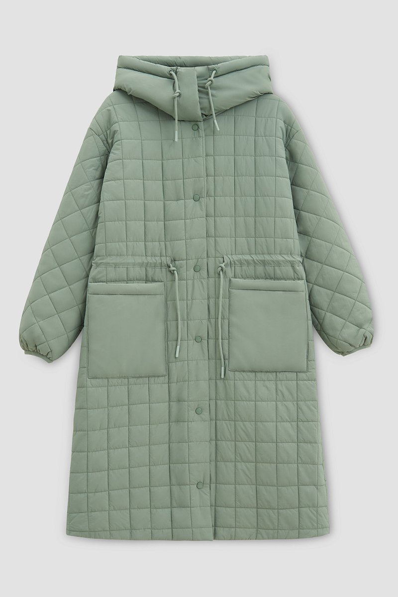 Пальто утепленное с капюшоном, Модель FAD11099, Фото №7