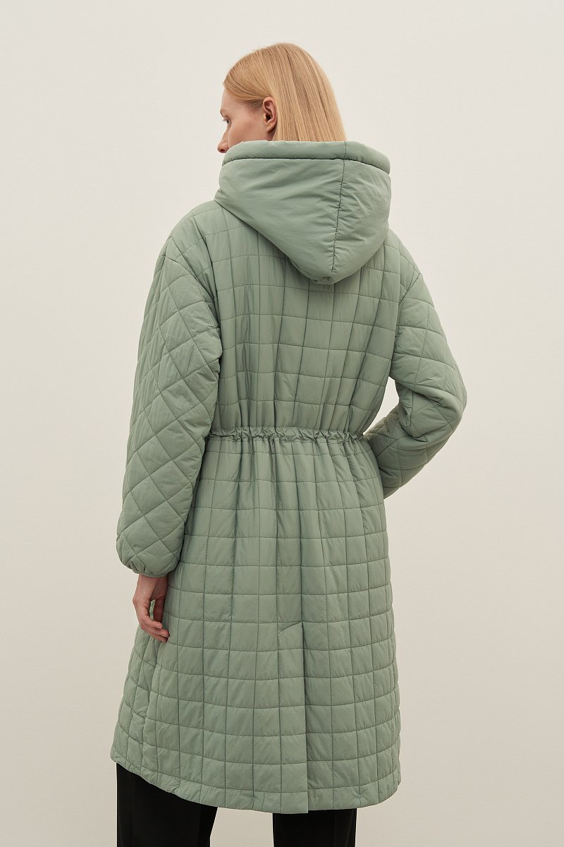 Пальто утепленное с капюшоном, Модель FAD11099, Фото №5