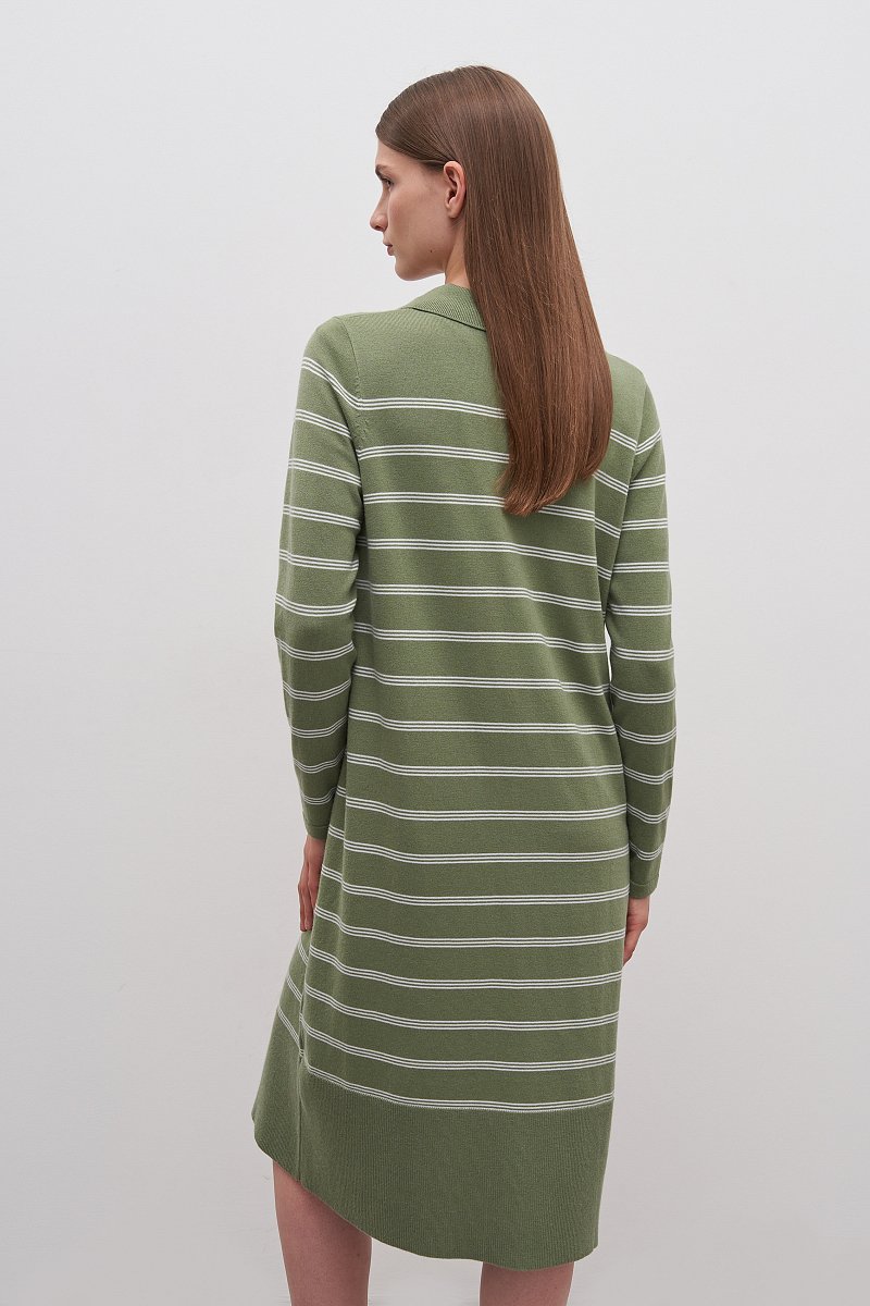 Вязаное платье с длинным рукавом, Модель FAD11110, Фото №5