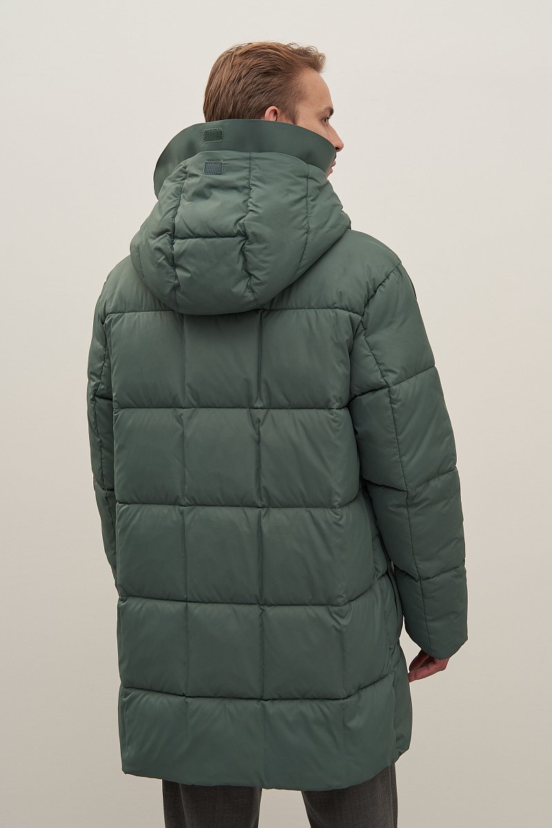 Пальто утепленное с капюшоном, Модель FAD21069, Фото №5