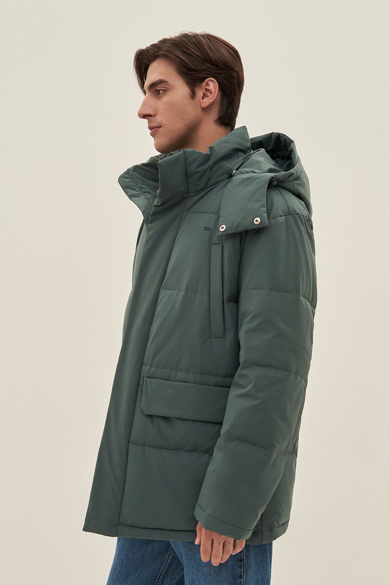 Удлиненная мужская куртка, Модель FAD21070, Фото №3