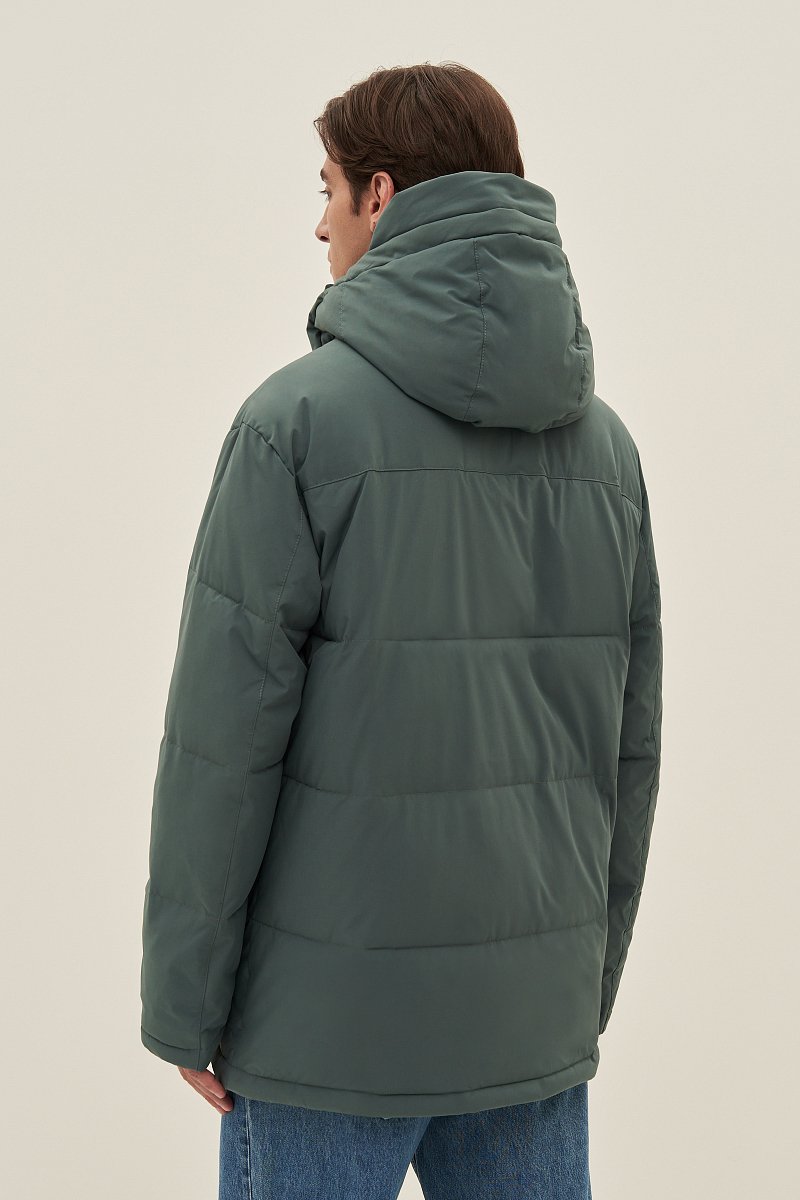 Куртка утепленная из водонепроницаемой ткани, Модель FAD21070, Фото №4