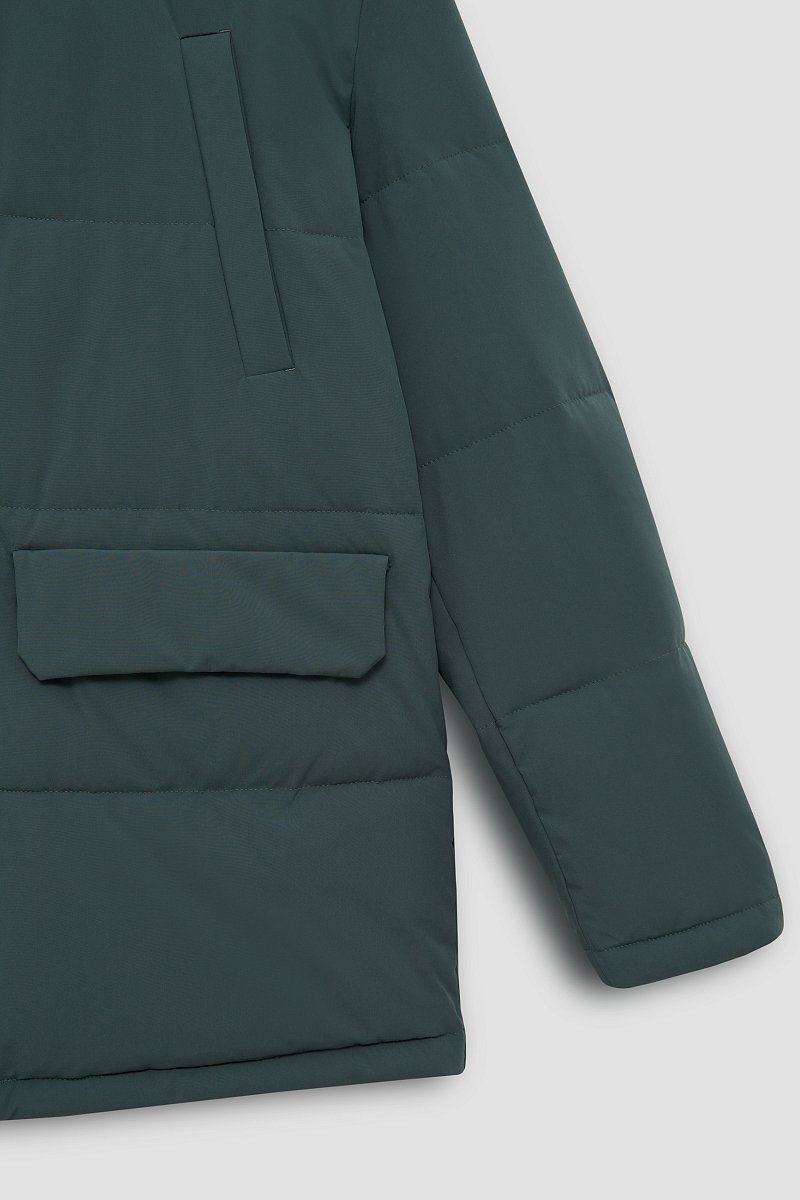 Куртка утепленная из водонепроницаемой ткани, Модель FAD21070, Фото №7