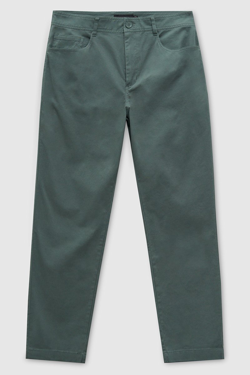 Мужские брюки из хлопка slim fit, Модель FAD21080, Фото №7