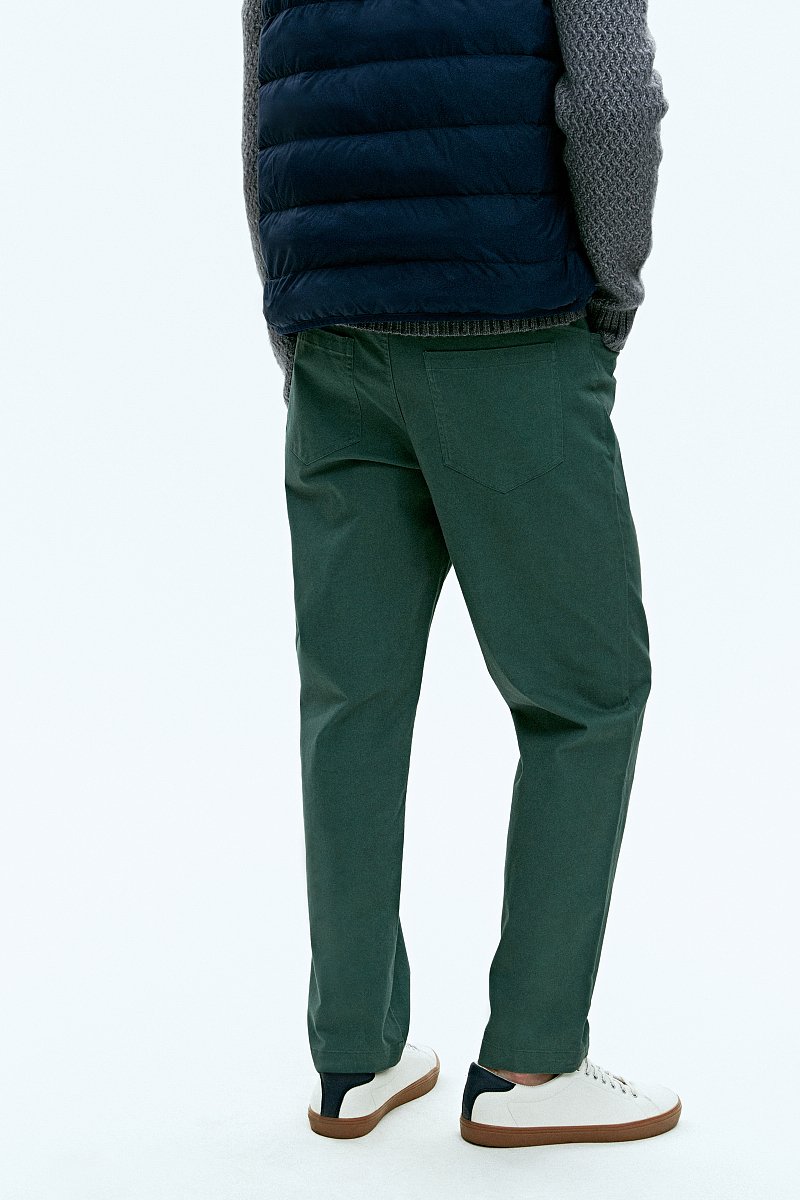 Мужские брюки из хлопка slim fit, Модель FAD21080, Фото №5