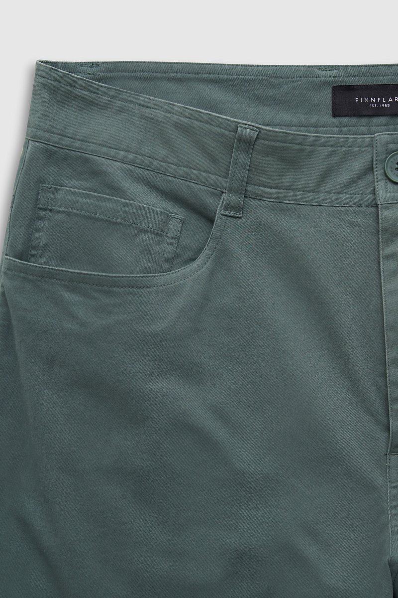 Мужские брюки из хлопка slim fit, Модель FAD21080, Фото №6