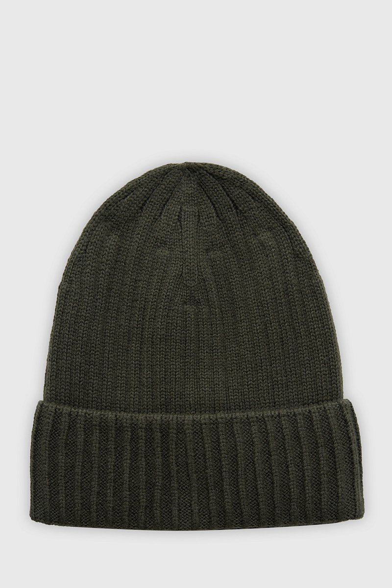 Мужская шапка с добавлением шерсти, Модель FAD21165, Фото №1