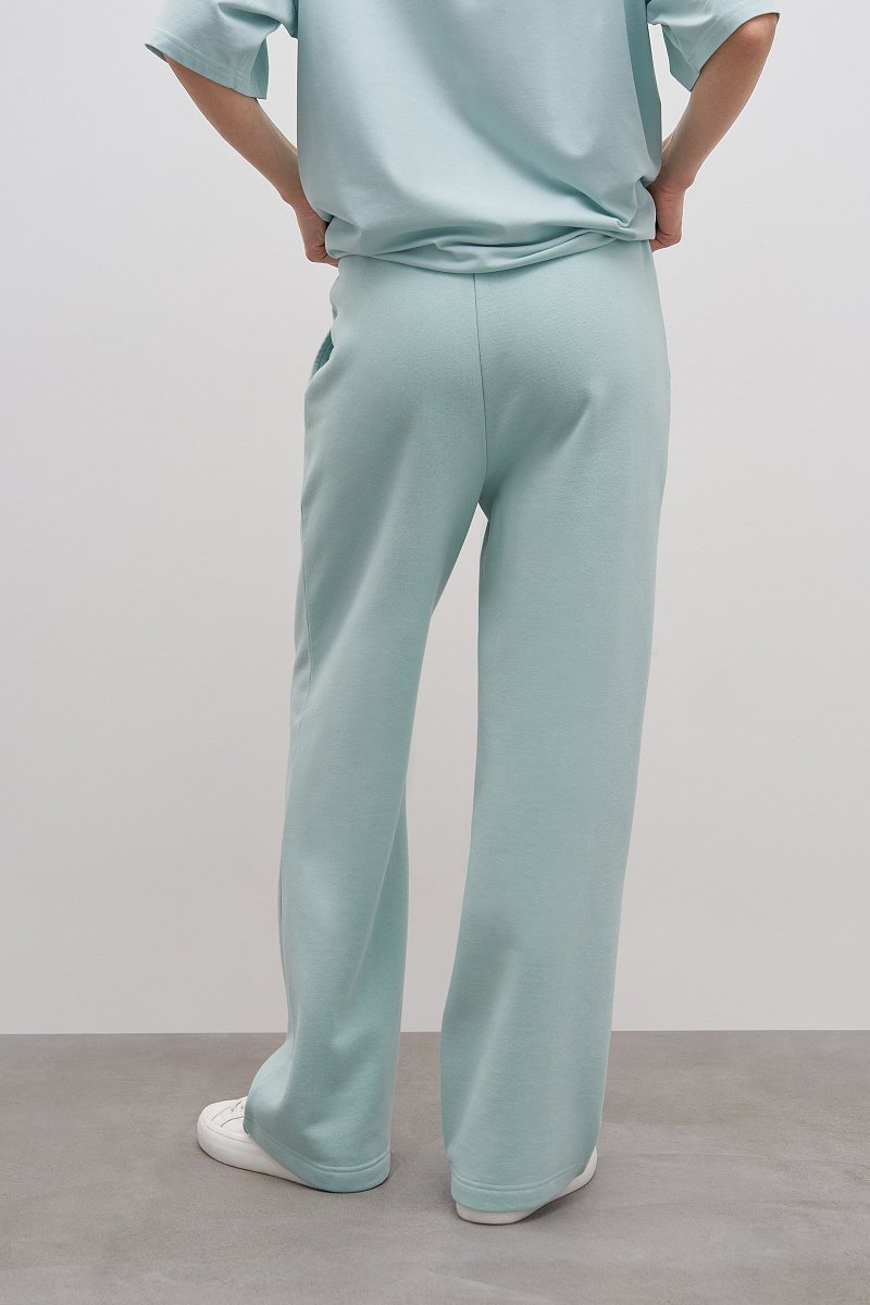 Трикотажные женские брюки из хлопка, Модель FAD110180, Фото №4