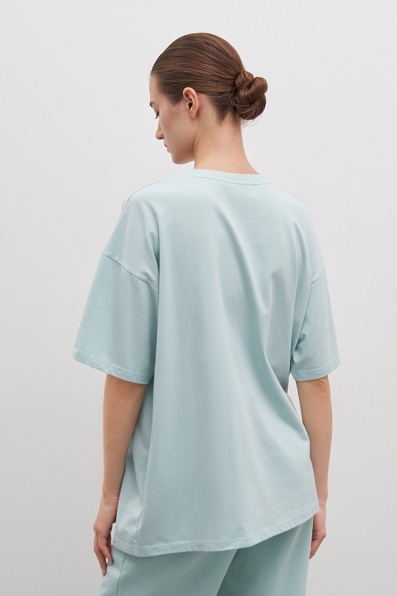 Женская футболка с принтом, Модель FAD110182, Фото №4