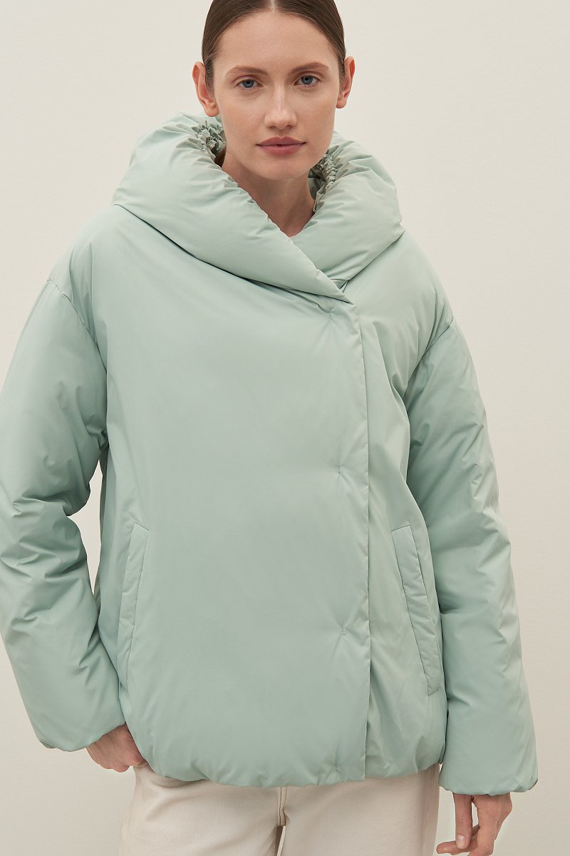 Куртка женская с капюшоном, Модель FAD11041, Фото №3